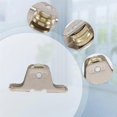 thumbnail image 5 of 1.6cm Dia Single Roller Window Pane Pulley Doors Wheel Silver + Gold, 5 of 5