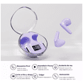 thumbnail image 5 of "Audifonos Inalambricos Auriculares Bluetooth Luz Led Lila ", 5 of 5