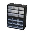thumbnail image 2 of Organizador de piezas de 18 cajones organizador de cuentas multiusos almacenamiento de herramientas de Hardware negro, 2 of 8