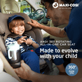 thumbnail image 3 of Maxi-Cosi Andi 360 Rotating All-in-One Convertible Car Seat, Truffle, 3 of 9