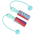 thumbnail image 2 of Bod Rope, Silicone Easy To Carry Ropeless  Rope  For Fitness For Small Space Pink,Green, 2 of 8