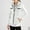 White, variant on GaThRRgYP Leather Jackets for Women,Women's Solid Color Long Sleeved Leather Jacket Zippered Jacket Pocket Women's Spring Short Jacket
