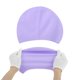 thumbnail image 5 of Gorro de natación de silicona impermeable con relieve de 1 pieza en púrpura claro, 5 of 5