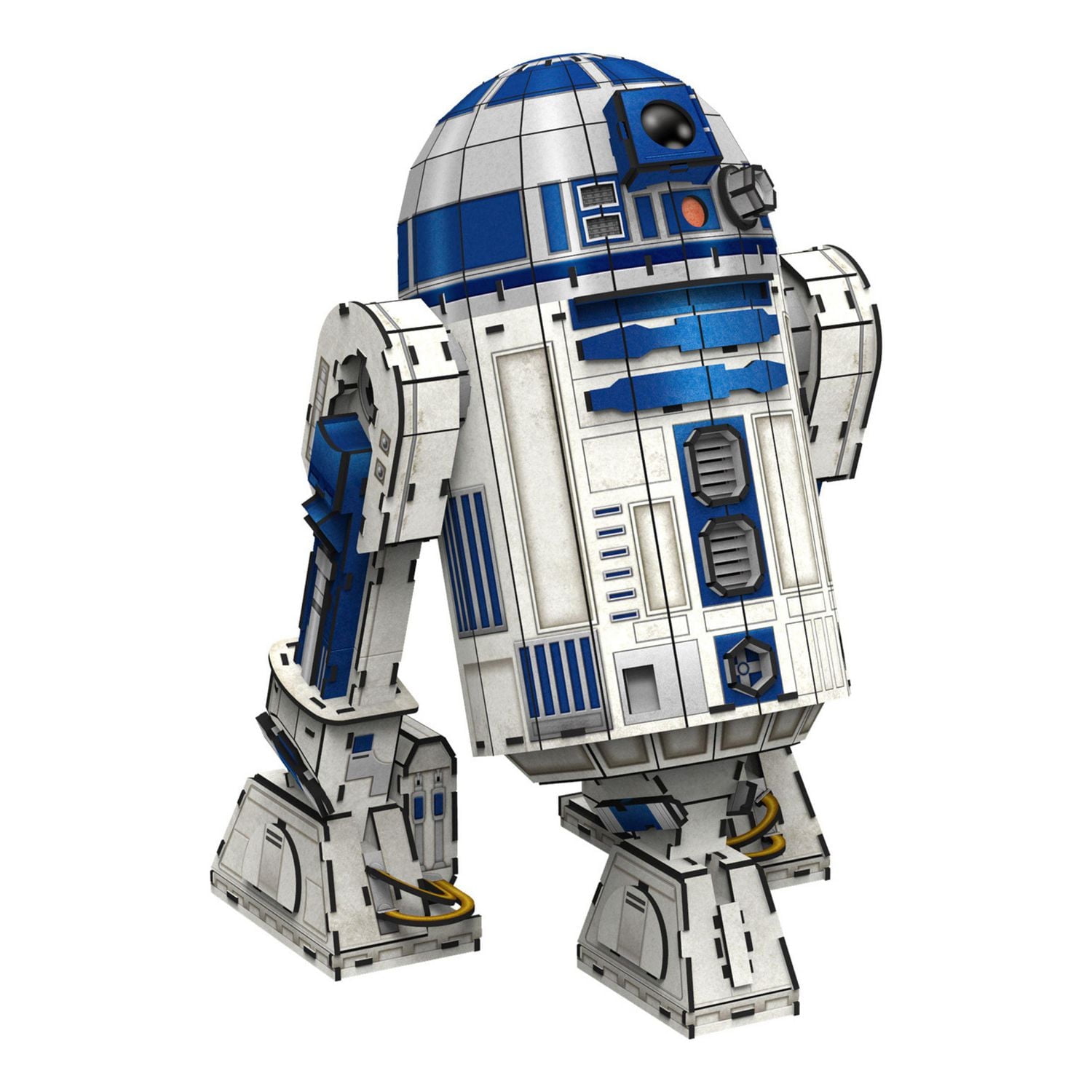4D Build, Star Wars R2-D2, 3D Paper Model Kit, 192 Piece Paper Model Kit for Teens and Adults, Ages 10+, 3D Star Wars Paper Model Kit