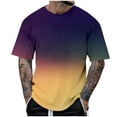 thumbnail image 3 of Produit T-Shirts pour Hommes / Produit Homme Printemps et Été Imprimé Manches Courtes Col Rond T-Shirt Tendance Mode, 3 of 6