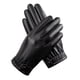 thumbnail image 5 of Guantes de invierno para hombre, cálidos, con pantalla táctil, mensajes de texto, conducción, motocicleta, guantes de vestir, color negro Rojo Verde, 5 of 5