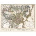 thumbnail image 2 of Perthes 18x15 White Modern Wood Framed Museum Art Print Titled - China Japan - Perthes 1850, 2 of 4
