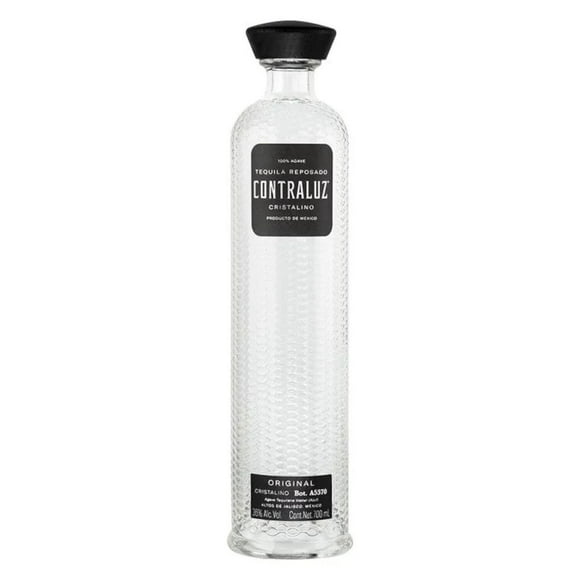 Paquete de 3 Tequila Contraluz Reposado Cristalino 700 ml