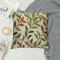thumbnail image 2 of Nawypu Fall Farmhouse Oblong Rectangle Throw Pillow Case Cushion Cover Lumbar Pillowcase for Sofa Brown Leaves, 2 of 5