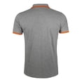 thumbnail image 2 of SOLS Mens Pasadena Tipped Short Sleeve Pique Polo Shirt, 2 of 4