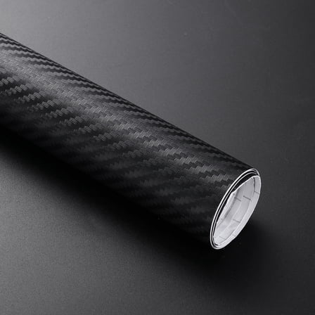 FELTECHELECTR 1Set 3D Carbon Fiber Wrap Roll Sticker Protective Waterproof for Cars 50x7.9in