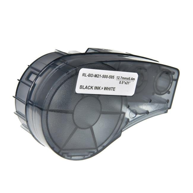 Brady M21-500-595-Gy Label Tape Cartridge,Permanent Printer 