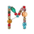 thumbnail image 2 of Xinyolin Exquisite Colorful Letter Brooch - Beautiful Accessory for Banquets and Special Events, 2 of 8