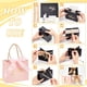 thumbnail image 3 of 24 bolsas de regalo de agradecimiento, bolsas de papel rosa para regalo, bolsas de recuerdo de fiesta con estampado en caliente y cinta., 3 of 6