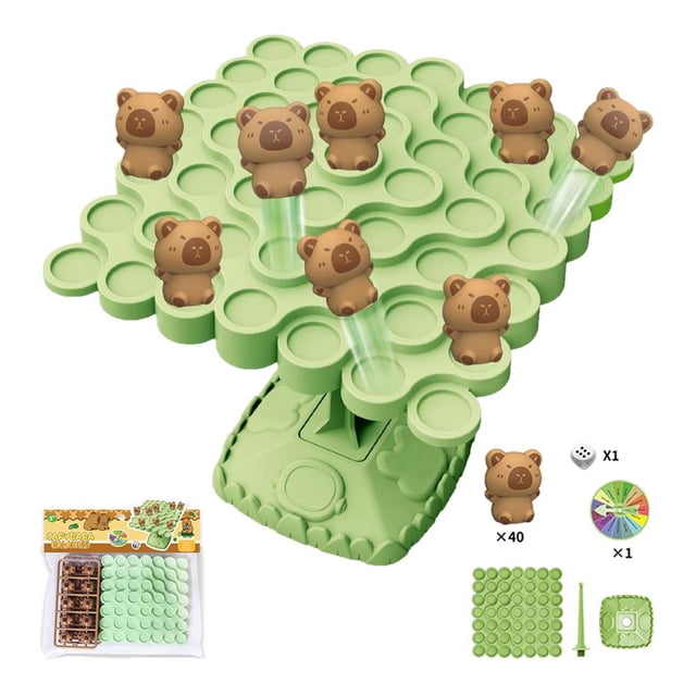 Childrens Toys Capibala Balance Tree Concentration Game Balance Board Toy Panda Frog Training