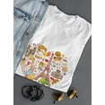 thumbnail image 3 of France Landmark Travel Lovers T-Shirt Women -Image by Shutterstock, Female x-Large, 3 of 4