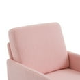 thumbnail image 5 of Teddy Velvet Gold Feet Indoor Leisure Chair Pink, 5 of 5