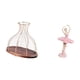 thumbnail image 5 of Moderno Portacorchos Multiusos Para Vino Y Figura De Bailarina De Resina, Escultura De Niña, Regalo único, Elegante Y Práctico, Jarrón De Exhibición Para Coleccionistas De Corchos,, 5 of 8