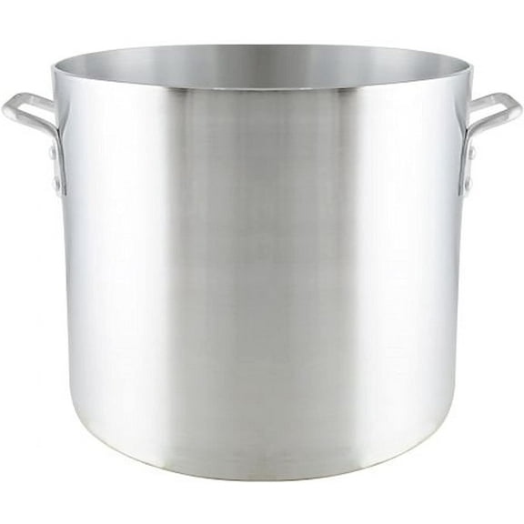 Truecraftware – 40 qt. Heavy-Duty Aluminum Stock Pot - Multipurpose Pot for Pasta Soup Pot Large Stockpot Stew Pot Simmering Pot
