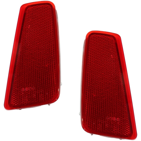 Garage-Pro Bumper Reflector Set Compatible with 2015-2019 Subaru Outback Rear Driver and Passenger Left and Right Side