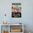 thumbnail image 4 of Vintage Motivational Inspirational Retro Tourism Wall Art Mount Rushmore Travel Poster Decor for Office Home Study Print Poster, 4 of 8