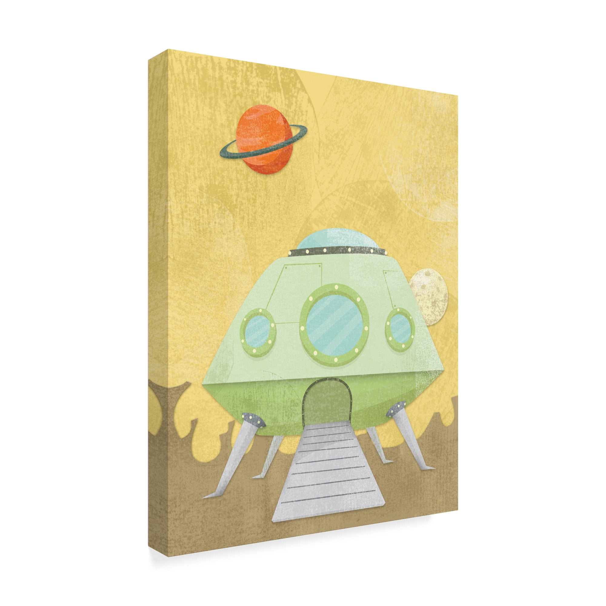 Trademark Fine Art 'Kids Alien' Canvas Art by Michael Murdock