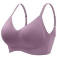 thumbnail image 2 of yillto Womens Seamless Bra No Underwire Soft Padded Full Coverge Push up Support Comfy Bralettes, 2 of 3