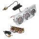 thumbnail image 4 of 2in Triple Gauge Set 3?In?1 Water Temp Oil Pressure AMP Meter Universal for 12V Car Boat Truck, 4 of 5