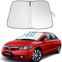 Custom For Honda Civic 2006-2011 Front Car Windshield Sun Shade Window Cover