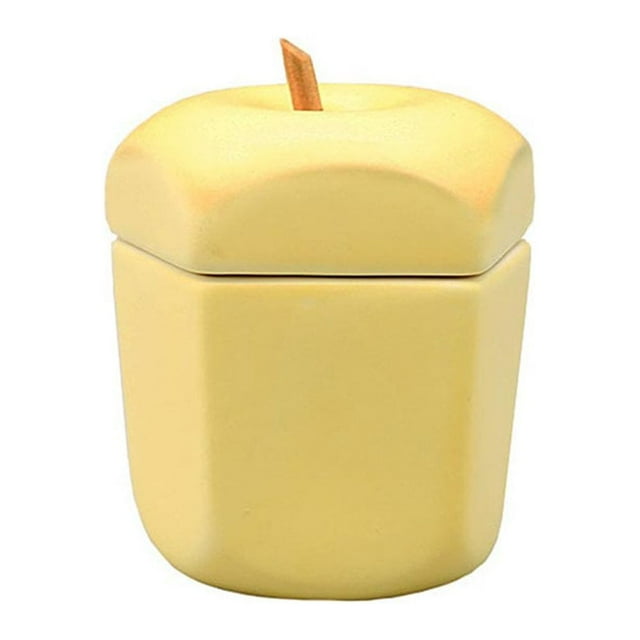 Pot à Épices Récipient de Stockage de Cuisine Style Fruits Créatif Vert Blanc Jaune Bouteille de Condiments