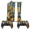 thumbnail image 2 of Skin Sticker for PS5 Slim Standard PS5 Pro Disc Digital Edition Console and Controllers Decals for Playstation 5 (Plate,PS5 Slim Disc Edition), 2 of 5
