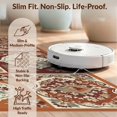 thumbnail image 6 of Design&I 3'x5' Ultra Soft Throw Mat, Hippie Throw Distressed Fragment Organized Panel Layout Orange None Fluffy Washable Easy Care Indoor rug for Bedside Hallway, 6 of 7