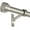 Matte Nickel, variant on 16-150 Inch Curtain rods, 1 Inch Diameter Splicing and Telescoping Structure Window Treatment Rods Set Adjustable Drapery Rods Heavy Duty Pole, Matte Nickel