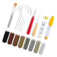 thumbnail image 2 of serony 29 Pieces Leather Craft Sewing Tools Kit for Tools Needles Repair wax thread for hand Working Hand Sewing, 2 of 8