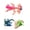 3, variant on Three-dimensional 3D printing art carving ornaments movable mantis unicorn fairy dragon three-piece set desktop display collection interior decoration art storage