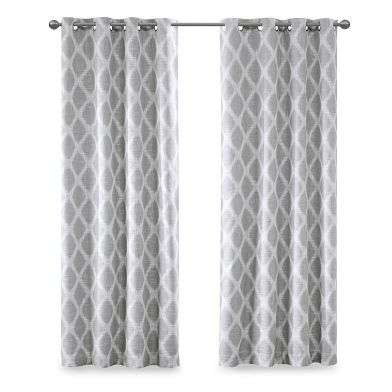 エトロ　カーテン Home Essence Etro Printed Ikat Blackout Window Curtain Panel