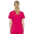 thumbnail image 2 of Healing Hands Purple Label 2245 Scrub Tops for Women 2 Pocket V-Neck Juliet Caapi L, 2 of 2