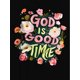 thumbnail image 2 of Women's Casual Floral Print T-Shirt - Comfy Crew Neck, Short Sleeve, Stretchy Polyester Blend, Machine Washable - Perfect for Summer & Casual Attire, 2 of 6