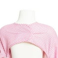 thumbnail image 2 of FIT RITE Long-Sleeve Art Smock for Kid & Toddler (Pink, X-Large 6-8 Years), 2 of 4