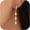Marquise CZ, variant on Terandius Gold Plated CZ Huggie Drop Earrings for Women - Triple Pear-Shaped Dangle Earrings with Pave Hoop, Lightweight Wedding Jewelry Gift