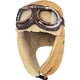 thumbnail image 1 of Sombrero y gafas de aviador vintage, accesorios de disfraz, orejeras de piel, gorra de piloto de trampero para hombres y mujeres   JM, 1 of 4