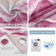 thumbnail image 6 of Pink Waves Coastal Blackout Curtains for Bedroom, Pink Ombre Summer Beach Oceans Room Darkening Window Drapes for Living Room, Thermal Insulated Grommet Curtains, 27.5x39 inch, 2 Panels, 6 of 9