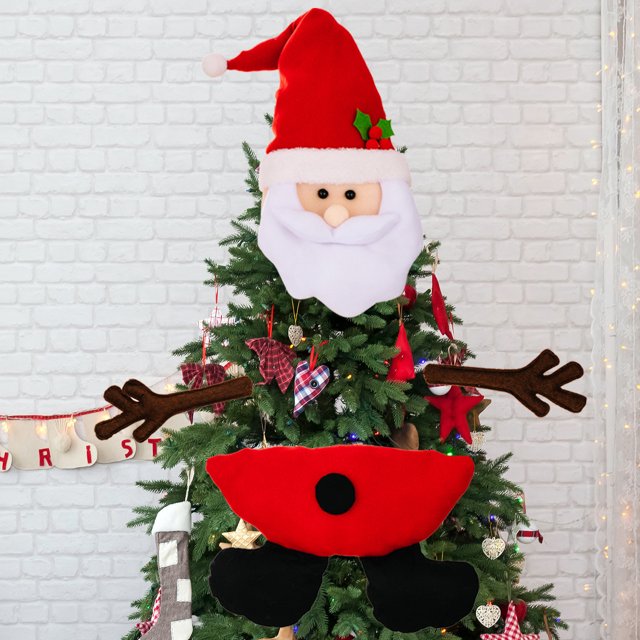 Xihbxyly Ofertas de Exceso de Existencias En Outlets de Prime Adornos Navideños Árbol de Navidad Muñeco Árbol de Navidad Estrella Adornos para Niños