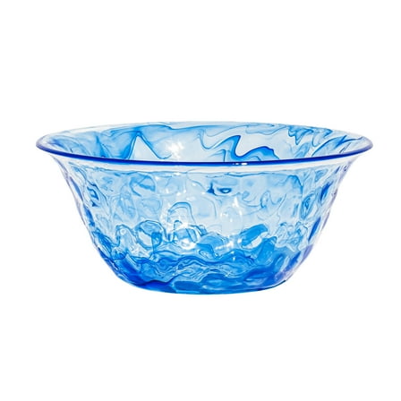 Aegean Swirl Serve Bowl, Blue, 12.5"