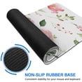 thumbnail image 6 of Red Watercolor Flowers&nbsp;mouse Padswaterproof,rubber+multispandexnon Slip MousepadDesk Pad for Office Home Game 31.5x15.7inches, 6 of 7