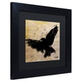 thumbnail image 3 of Trademark Fine Art "The Raven 2" Canvas Art by Roderick Stevens, Black Matte, Black Frame, 3 of 5