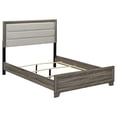 thumbnail image 2 of Reay 4 Piece Queen Bedroom Set with Dressers-Upholstered-Gray Brown, 2 of 6