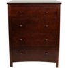 Summer Infant - 4 Drawer Dresser - Mocha