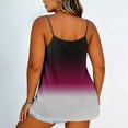 thumbnail image 4 of fatyb Camisoles à Bretelles Spaghetti Plissées pour Femmes Grande Taille, Décontractées, Amples et Fluides, Tuniques, 4 of 7