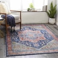 thumbnail image 3 of Mark&Day Area Rugs, 8x10 Maasdriel Traditional Navy Area Rug, Blue White Carpet for Living Room, Bedroom or Kitchen (7'6" x 9'6"), 3 of 11